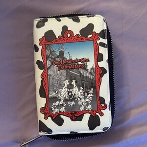 Loungefly 101 Dalmatians Black and White Wallet
